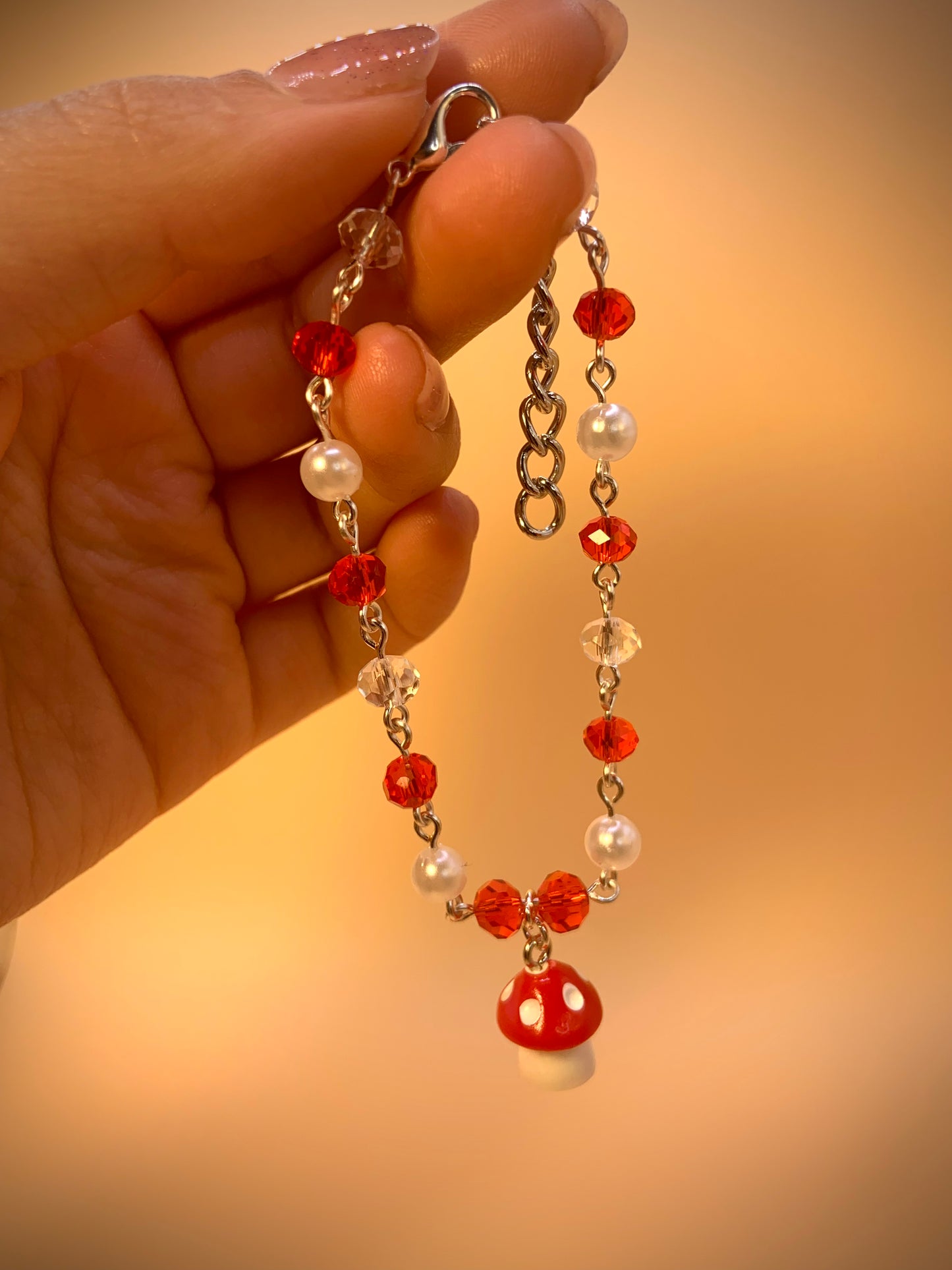 Red and White Mushroom Set