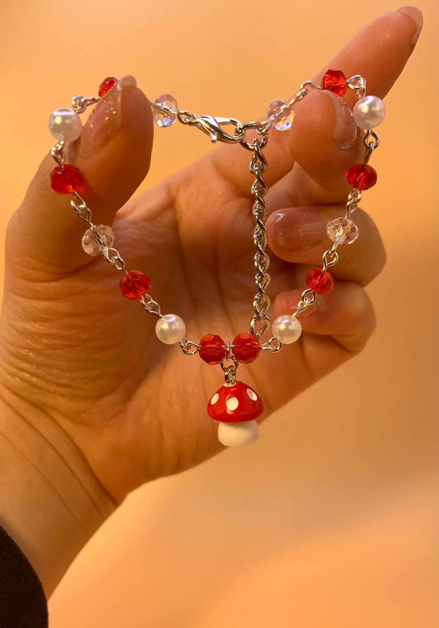 Red and White Mushroom Set