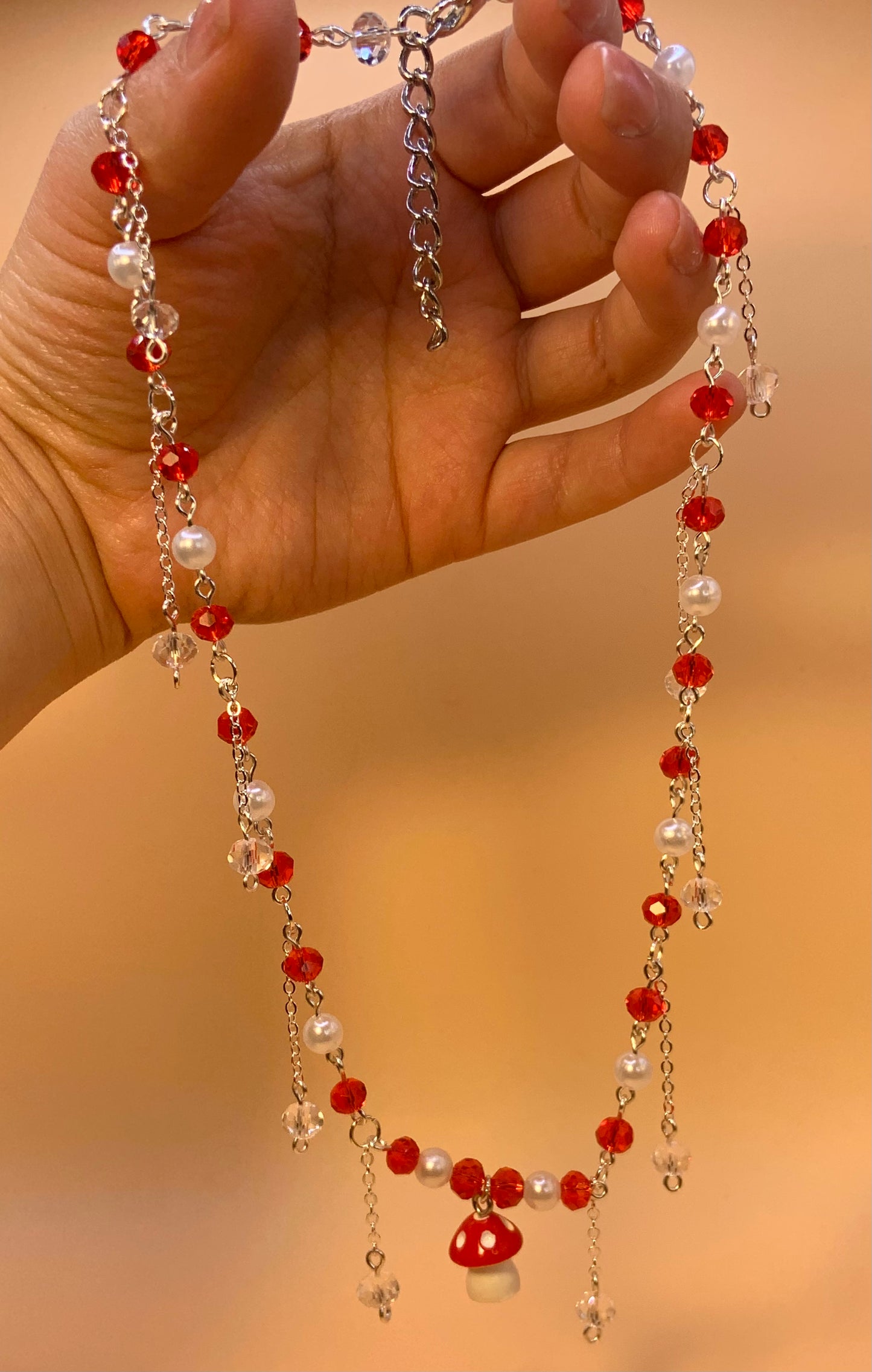 Red and White Mushroom Set